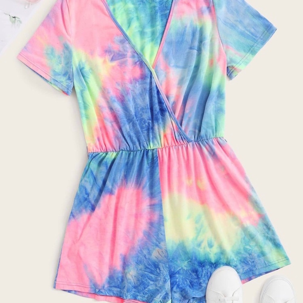 Tie dye Romper